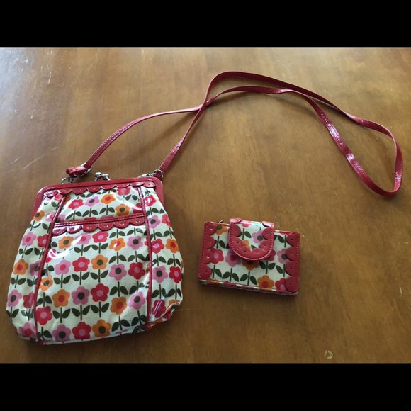 Vera Bradley Frill Collection Crossbody Purse - Picture 2 of 3